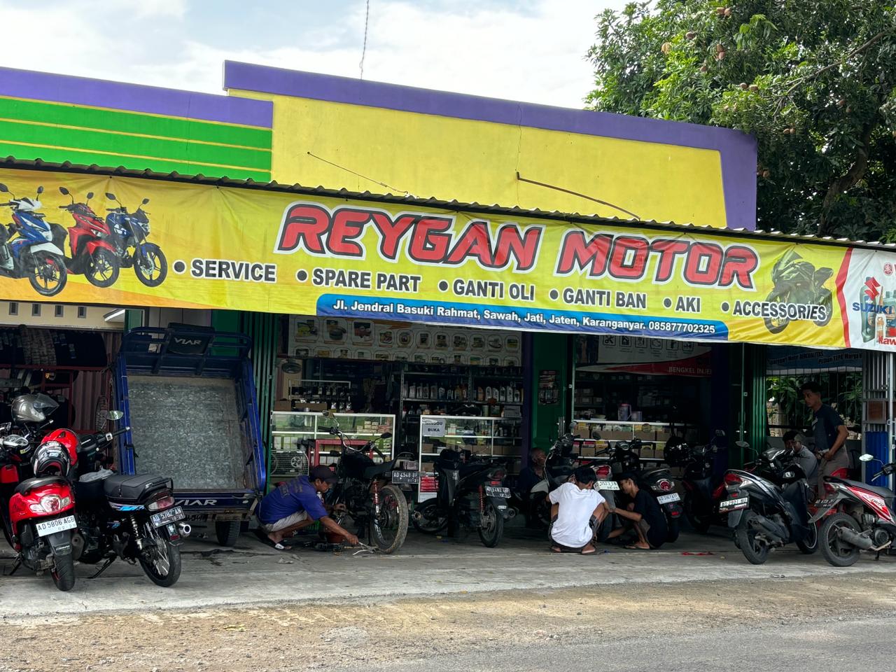 reygan motor toko sparepart karanganyar